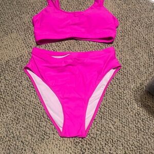 Bikini top and bottom size large